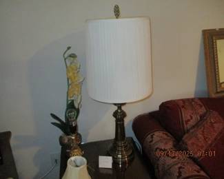 Stiffle lamp (one of two)