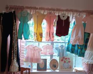Lots of vintage baby clothing 