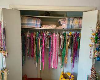 Mardi Gras long throw beads