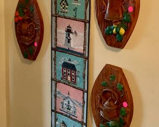 Ceramic wall plaques