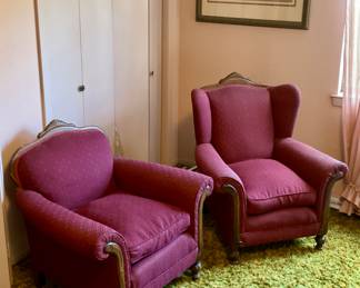 Antique parlor chairs