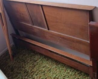 Mid century bed frames