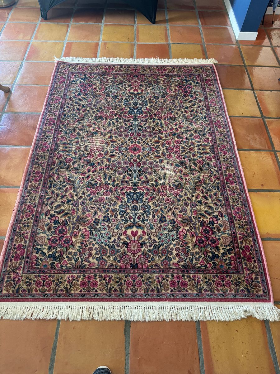 Hand stitched rug