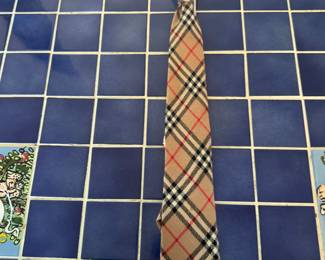Burberry tie