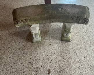 Cement bench 