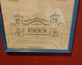 Glen Gore sketches of Georgia Tucker