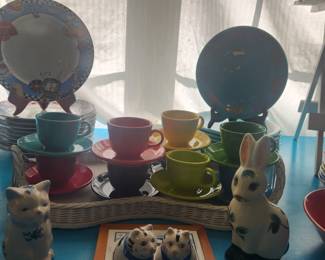 Pottery Barn and Fiestaware