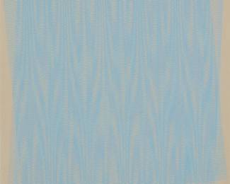 297
Mario Armond Zamparelli
(1921-2012)
Untitled, 1977
Screenprint in colors on wove paper
Edition: 1/1
Signed, dated, numbered, and inscribed in pencil in the lower margin: Zamparelli 77 / 4
Image/Sheet: 9.875" H x 9.875" W
Estimate: $200 - $400