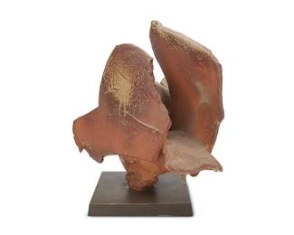 138
Paul Edmund Soldner
(1921-2011)
Untitled Pedestal Piece, 1998
Woodfired stoneware
Impressed near the base with artist's chopmark
20.75" H x 25.5" W x 18.75" D
Estimate: $3,000 - $5,000