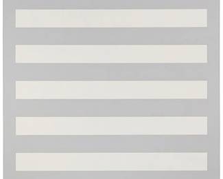 176
Edith Baumann-Hudson
(b. 1948)
"Pale Gray #6, 1986," 1986
Acrylic on canvas
Signed on the stretcher bar: Edith; titled and dated on a gallery label affixed to the stretcher bar
73.5" H x 60" W
Estimate: $4,000 - $6,000