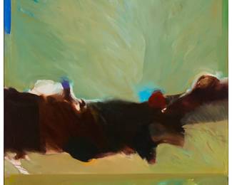 229
Joan Savo
(1918-1992)
Abstract landscape
Oil on canvas
Signed lower right: J. Savo; signed again verso
45" H x 43" W
Estimate: $4,000 - $6,000