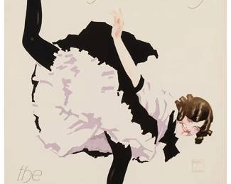 24
Ludwig Hohlwein
(1874-1949)
"Kitty Starling, the London Darling," 1914
Lithograph in colors on paper
From the edition of unknown size
With the artist's printed signature in the lower portion of the right edge of the image: Ludwig Hohlwein; Consée, München, prntr.
Sight: 48.5" H x 34" W
Estimate: $1,500 - $2,000