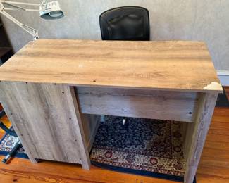 DESK AND AREA RUG
