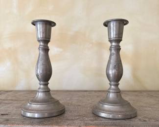 ASSORTED PEWTER ITEMS