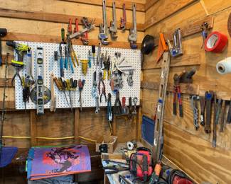 ASSORTED VINTAGE HAND TOOLS