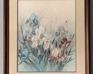 Several Lena Liu signed and numbered framed prints 