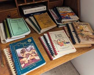 Vintage cookbooks 