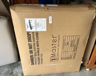 Brand new Massage Table, still in original packaging in box