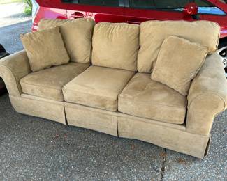 Soft Comfy Tan Sofa