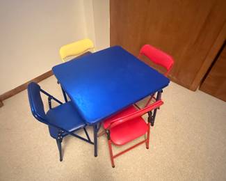 Modern Child’s Table & Chairs