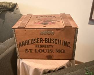Budweiser Beer Crate