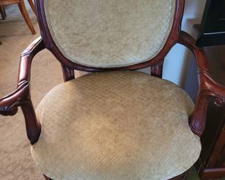 Highland House Mid century modern parlor chair