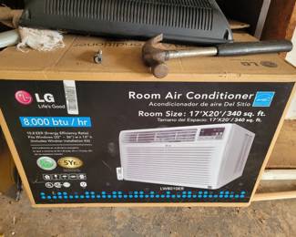 Brand new air conditioner in box