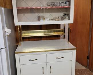 Vintage metal retro cabinet