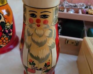 Large collection of Russian Nesting Dolls