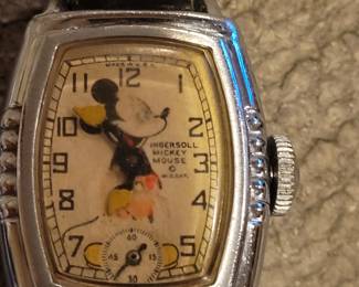 1930s Mickey Mouse Ingersoll watch
