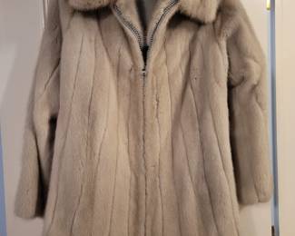 Flemington fur mink jacket