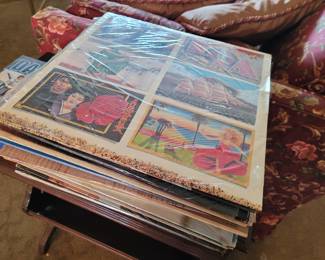 Vintage vinyl l record albums