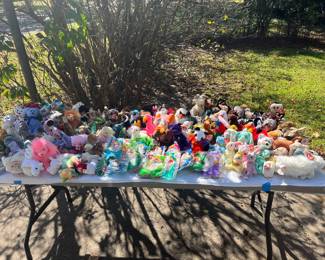 Just a few Beanie Babies
