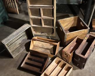 Wooden trays