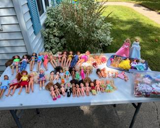 The little people in the Barbie family