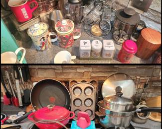 Great kitchen items cast iron and more