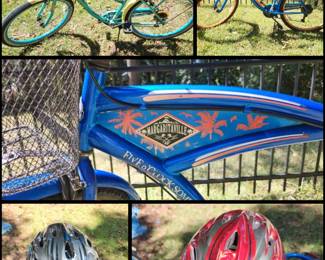 Margaritaville bike and helmet