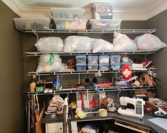 Take a look at the craft room and sewing room sewing machine and more