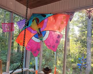 Colorful butterfly kite