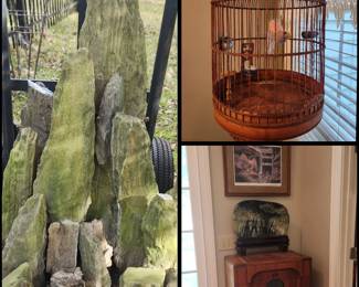 Large Stones brought back from China