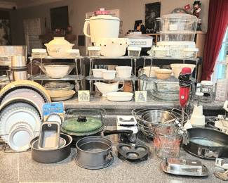 CorningWare and more baking pans stainless steel