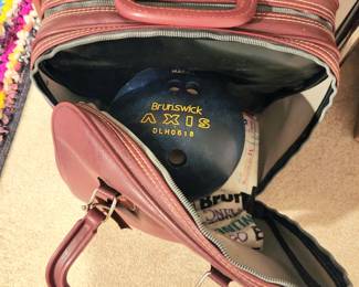 Vintage bowling ball