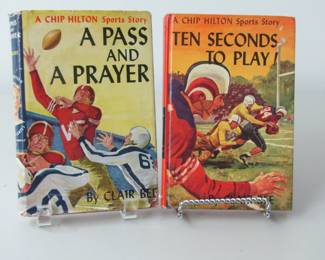 Two Chip Hilton Books, One With Dust Jacket