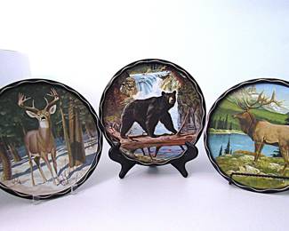 James Artig Trays with Wildlife Art