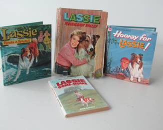 Four Lassie books