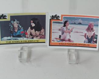 Two Charlie's Angels Trading Cards