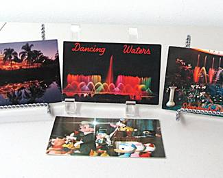 Four postcards from Disney