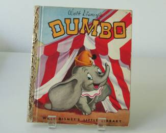 1947 Little Golden Book, "Walt Disney's Dumbo"