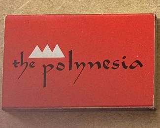 A collectible match box from a classic Seattle restaurant