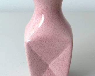 1950s Red Wing Pottery Vase - Fleck Zephyr Pink